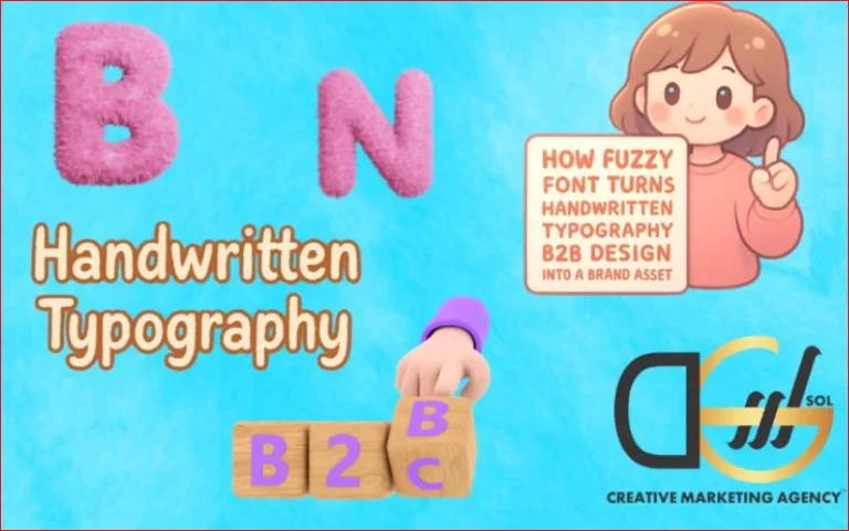 How Fuzzy Font Turns Handwritten Typography B2B Design Into a Brand Asset